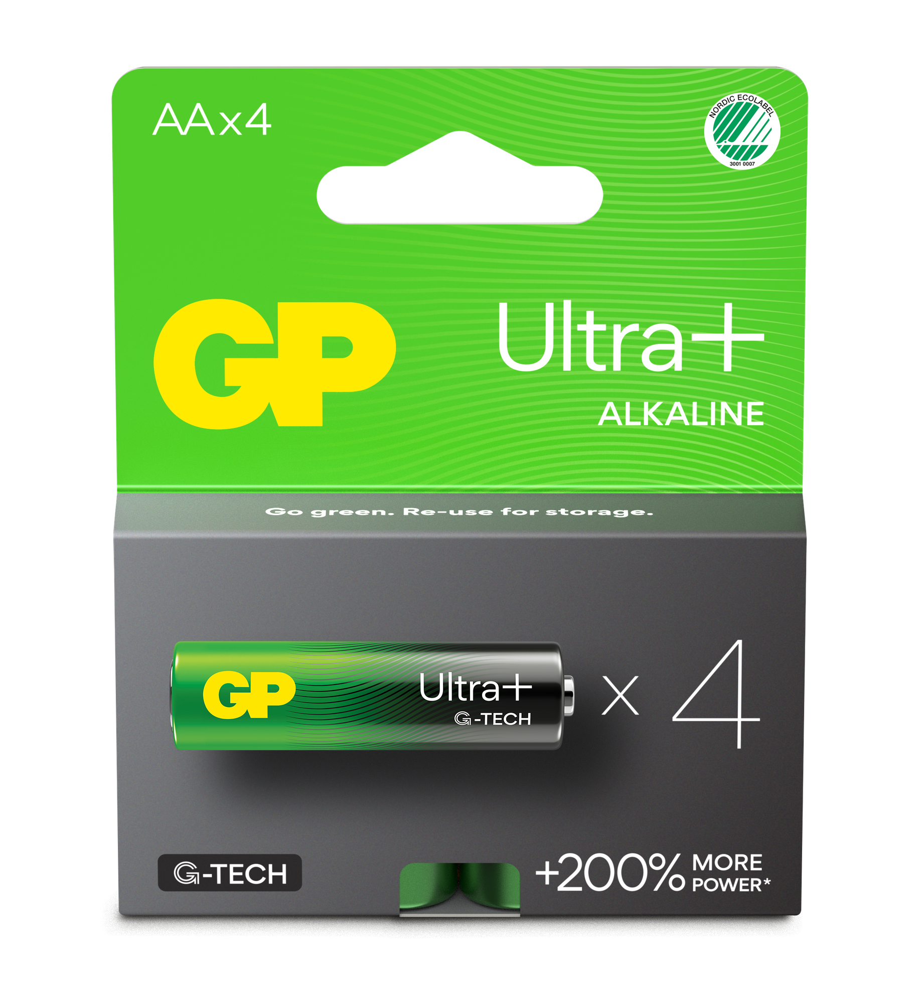 BATTERI GP ULTRA 1,5V LR6 AA