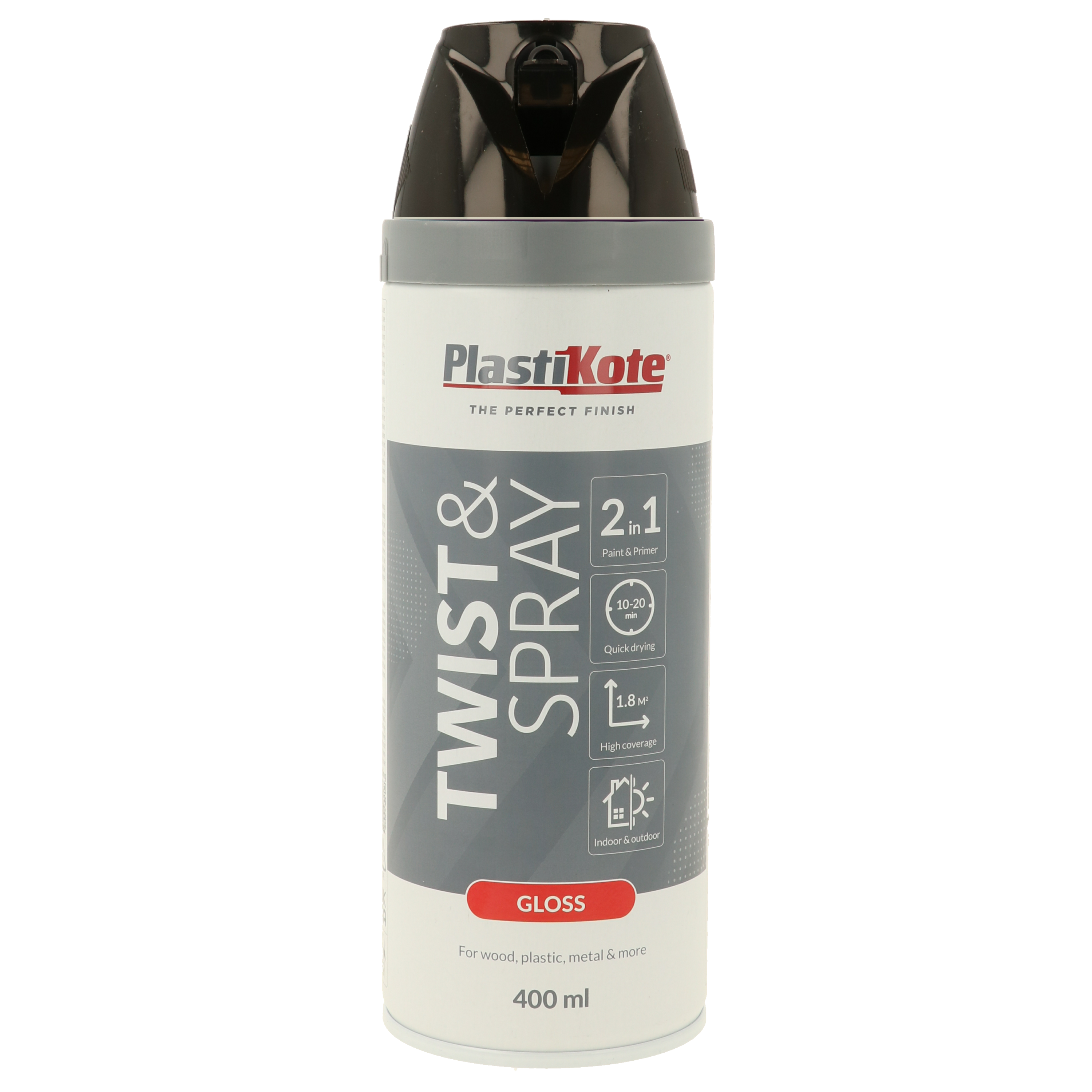SPRAYFÄRG, T&S SVART BLANK