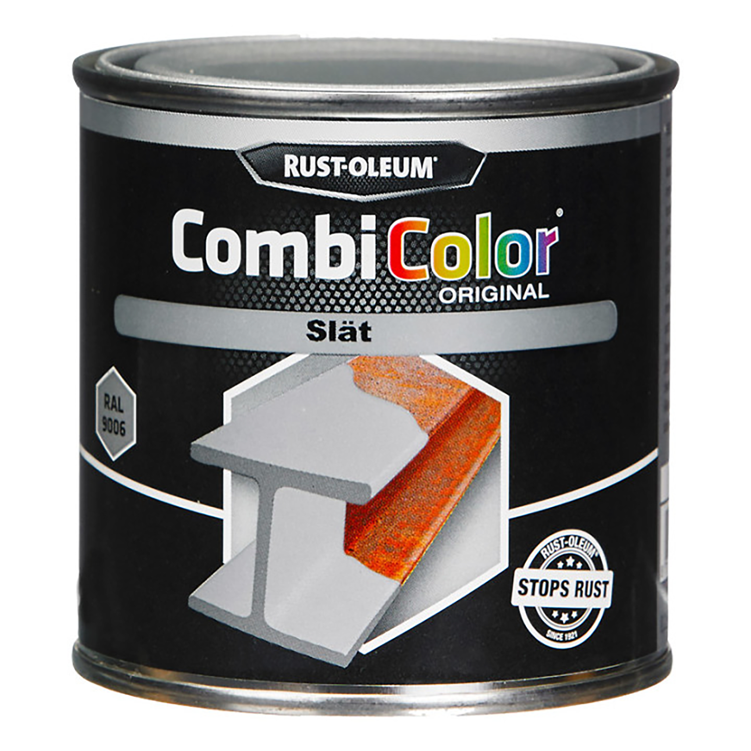 METALLFÄRG COMBICOLOR VIT ALUMINIUM 0,25L