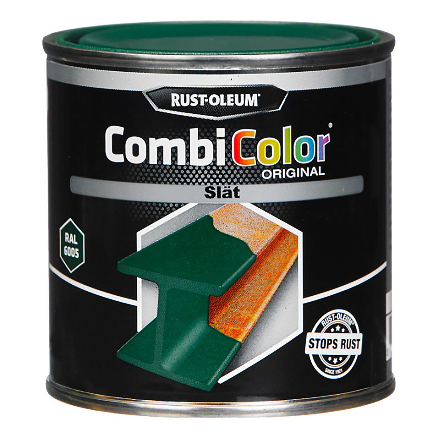 METALLFÄRG COMBICOLOR MOSSGRÖN 0,25L