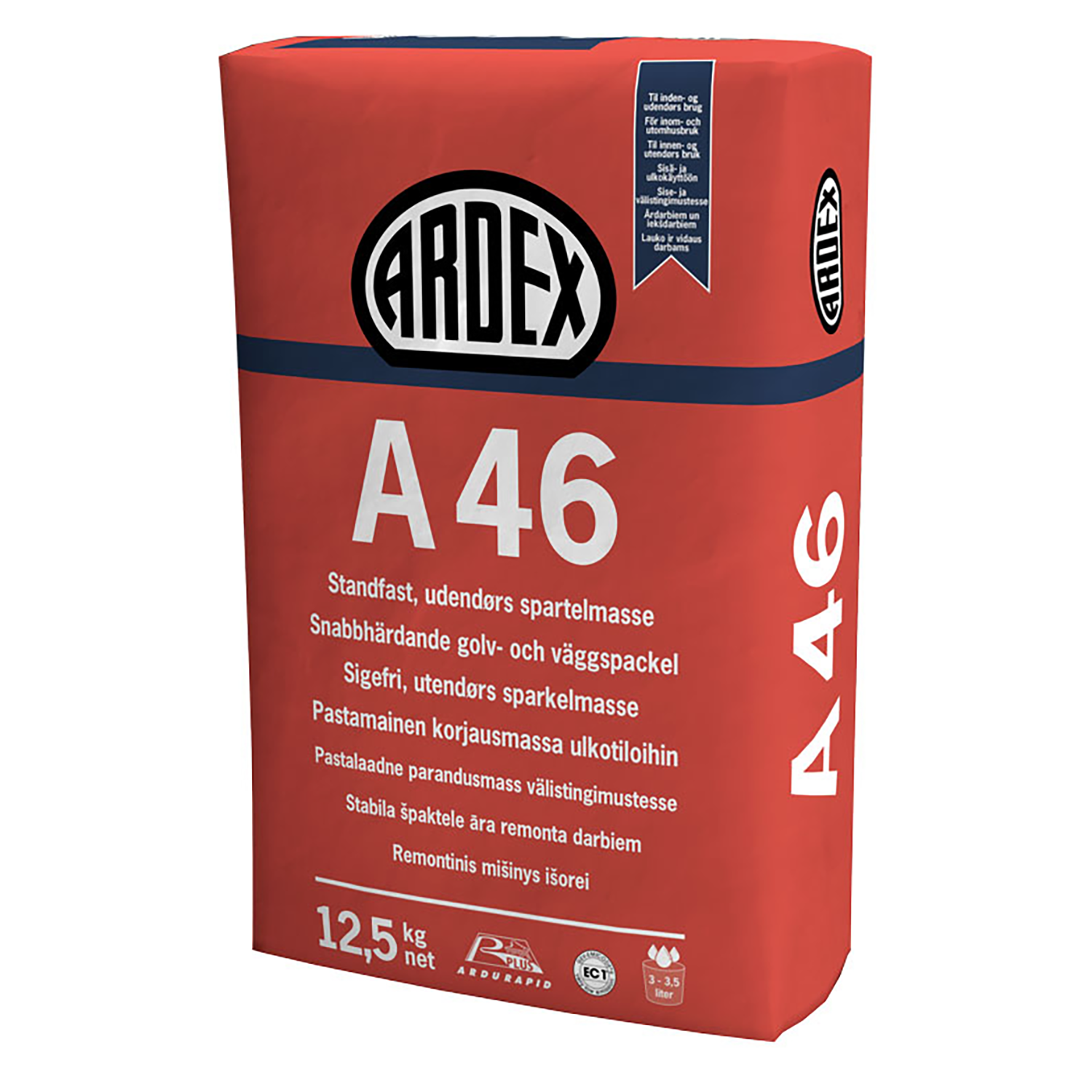 ARDEX A 46 12,5 KG SNABBHÄRDANDE PULVERSPACKEL