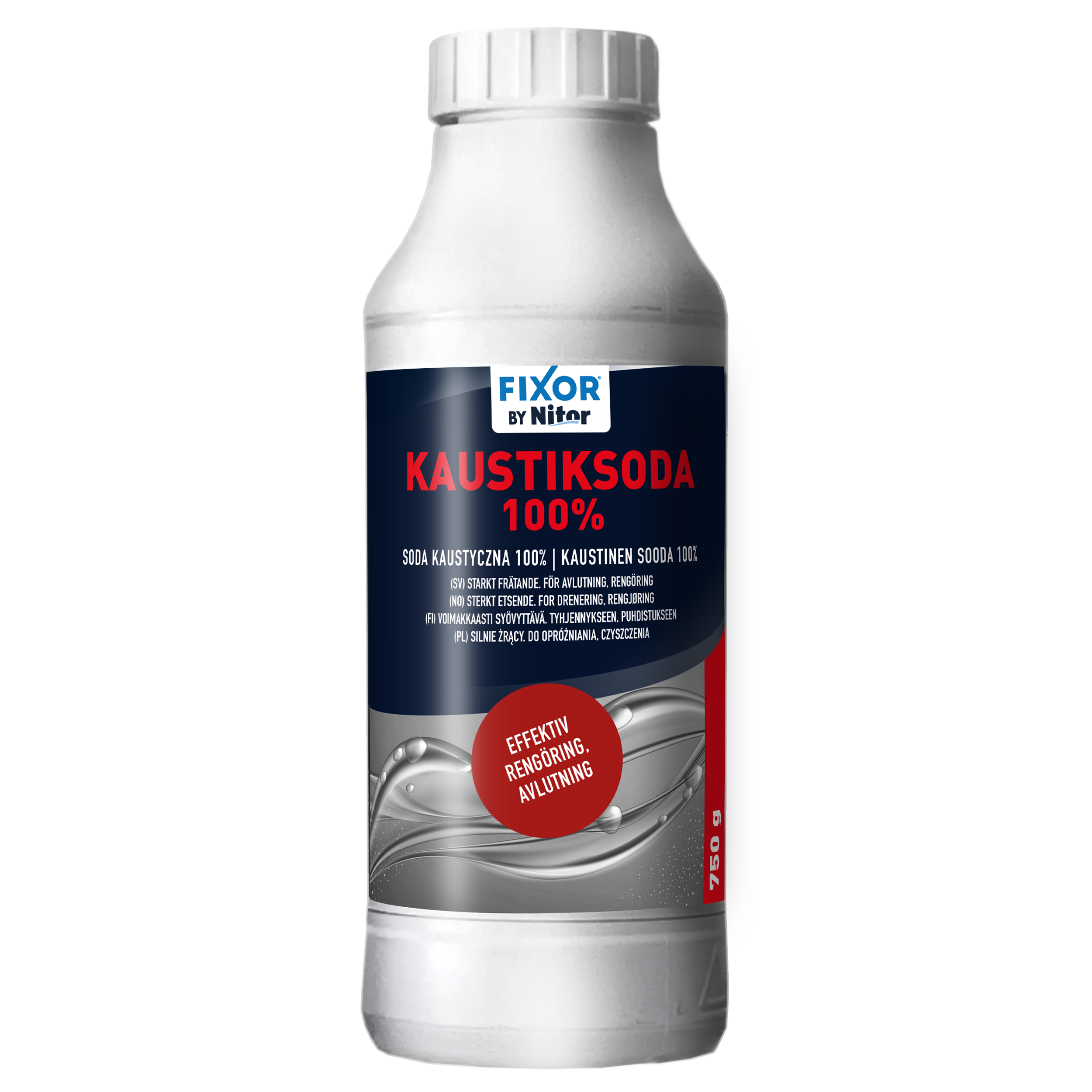 KAUSTIKSODA NITOR 750G