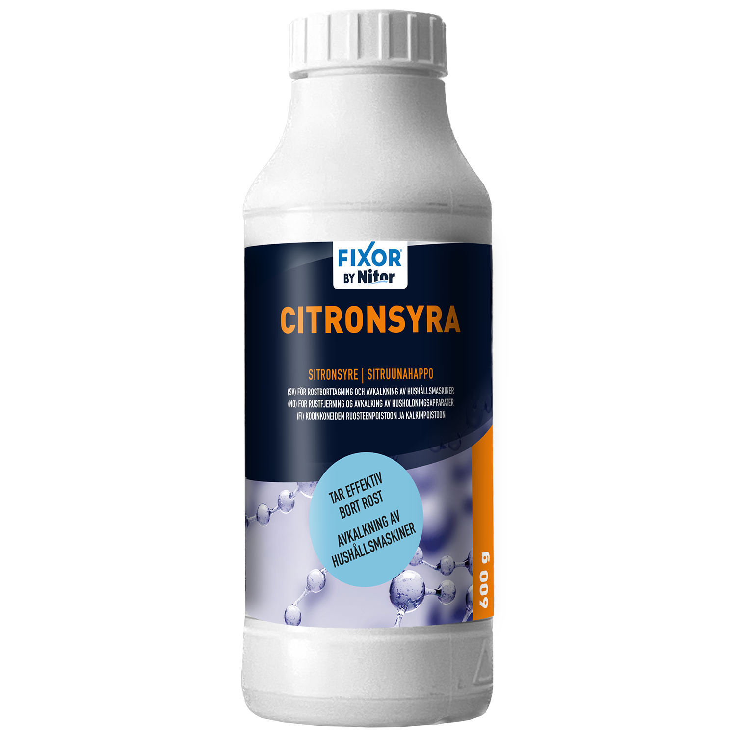 CITRONSYRA FINGRANULERAT