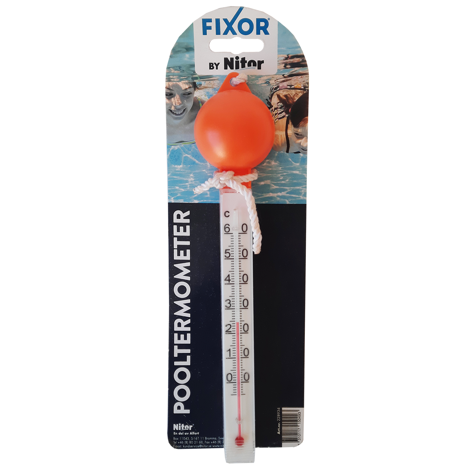 POOLTERMOMETER NITOR BOLL