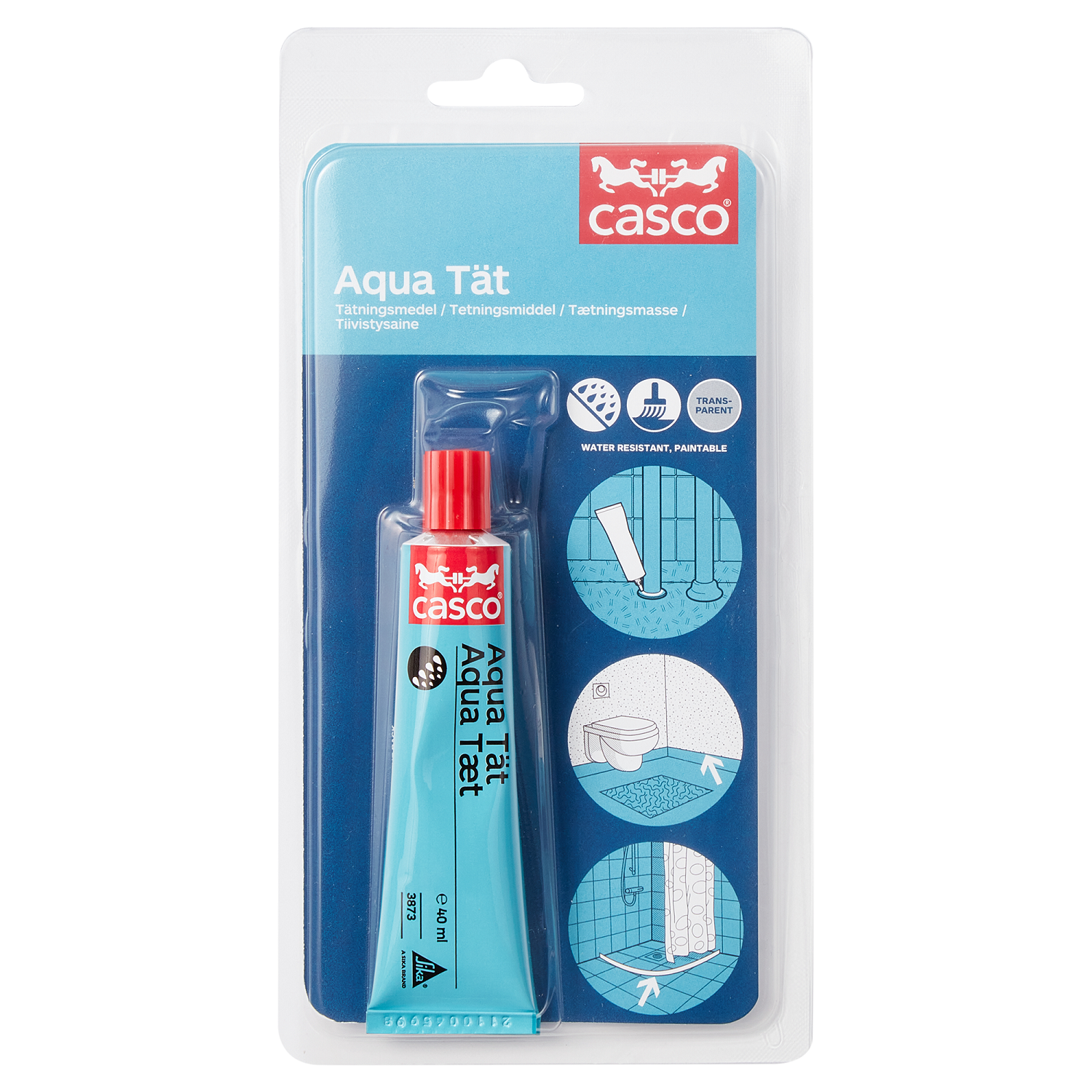 FOGMASSA AQUA-TÄT CASCO 3873 40ML