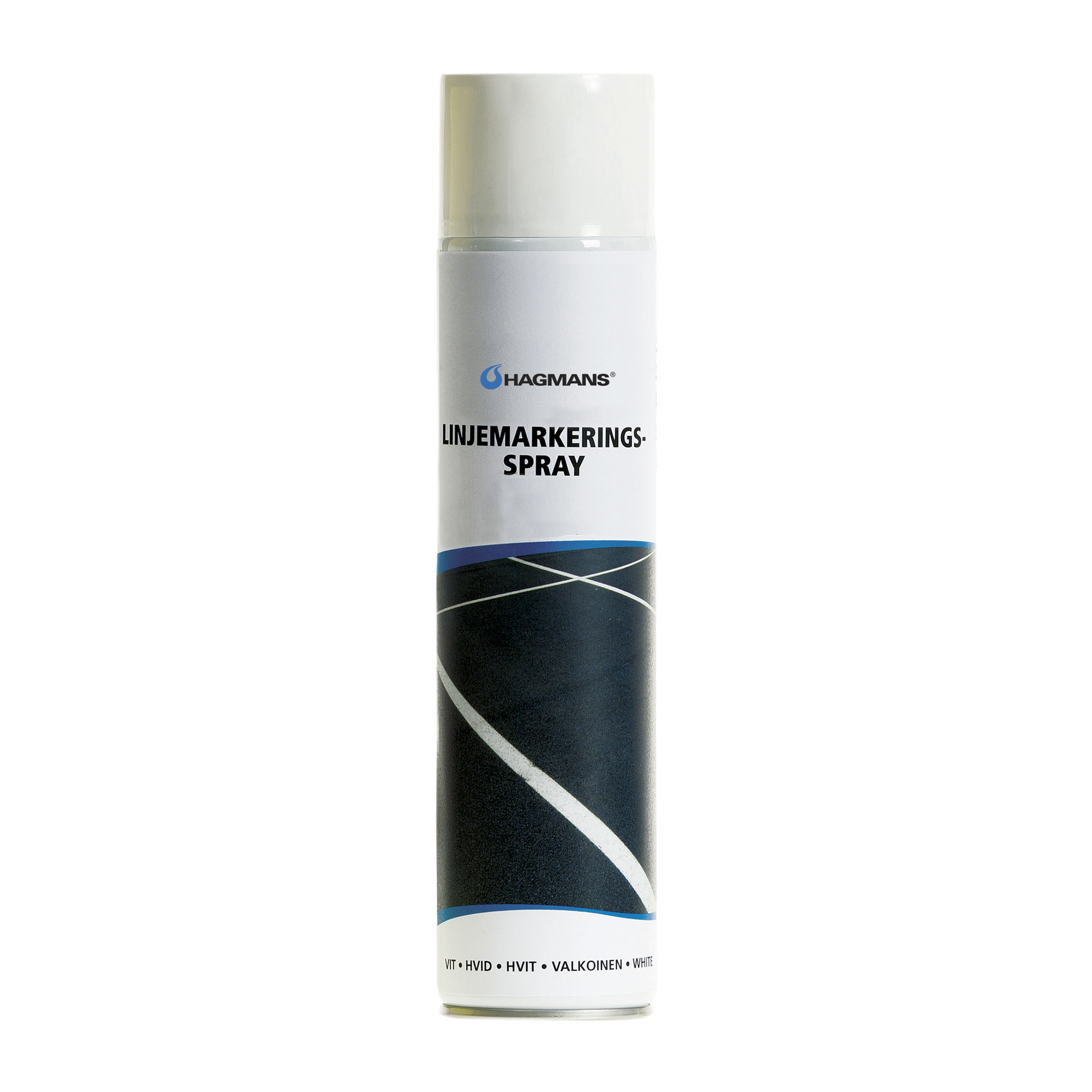 LINJEMARKERINGSFÄRG HAGMANS LINJEMARKERINGSSPRAY VIT 600ML
