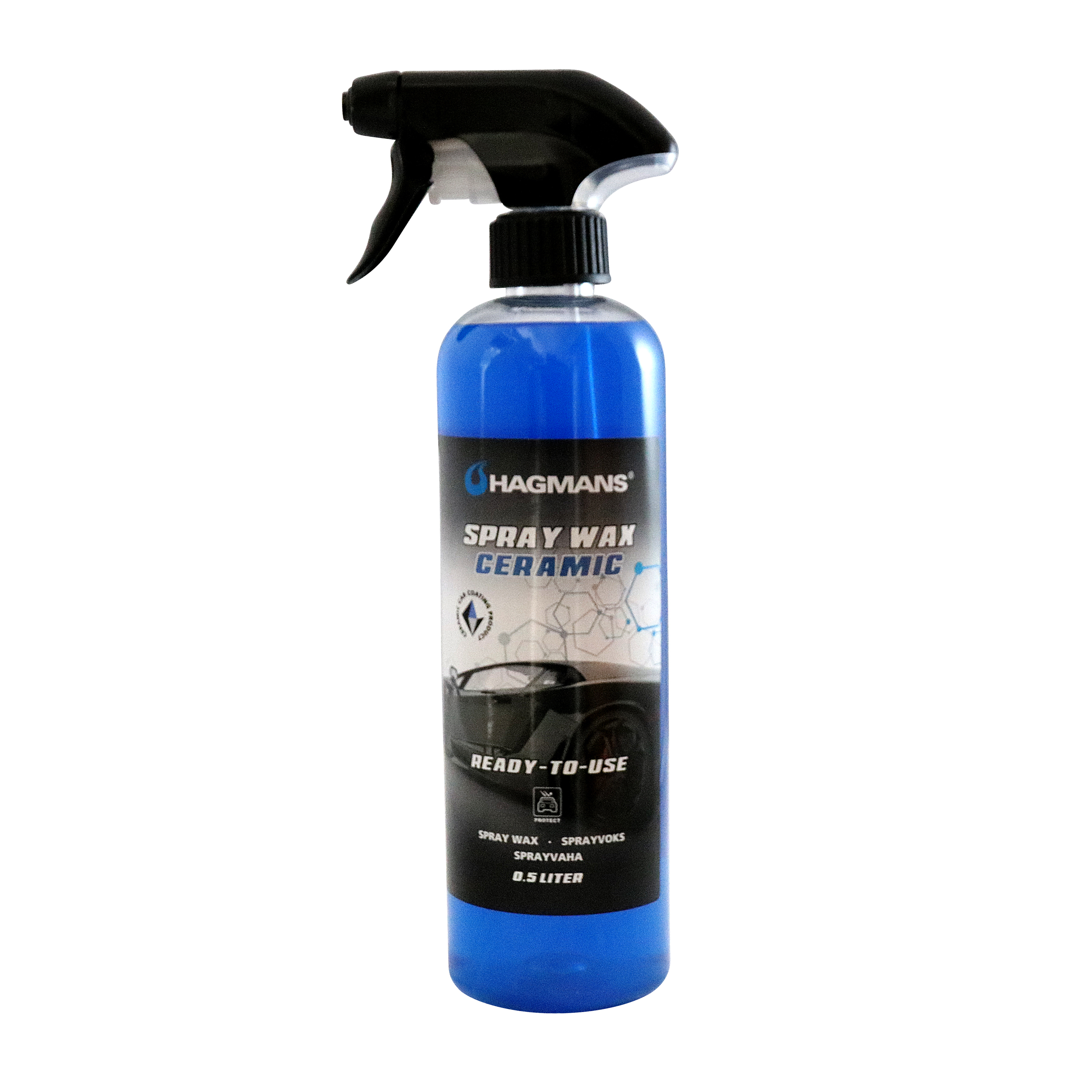 FORDONSVÅRD SPRAY WAX CERAMIC 0,5L PUMP