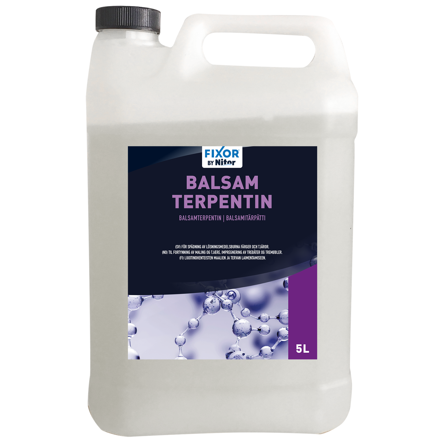 BALSAMTERPENTIN NITOR 5L LÖSNINGSMEDEL