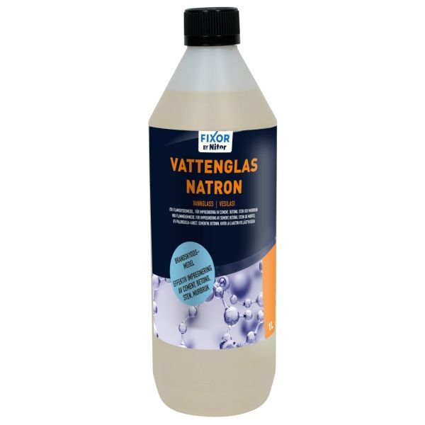 VATTENGLAS NATRON NITOR 1L