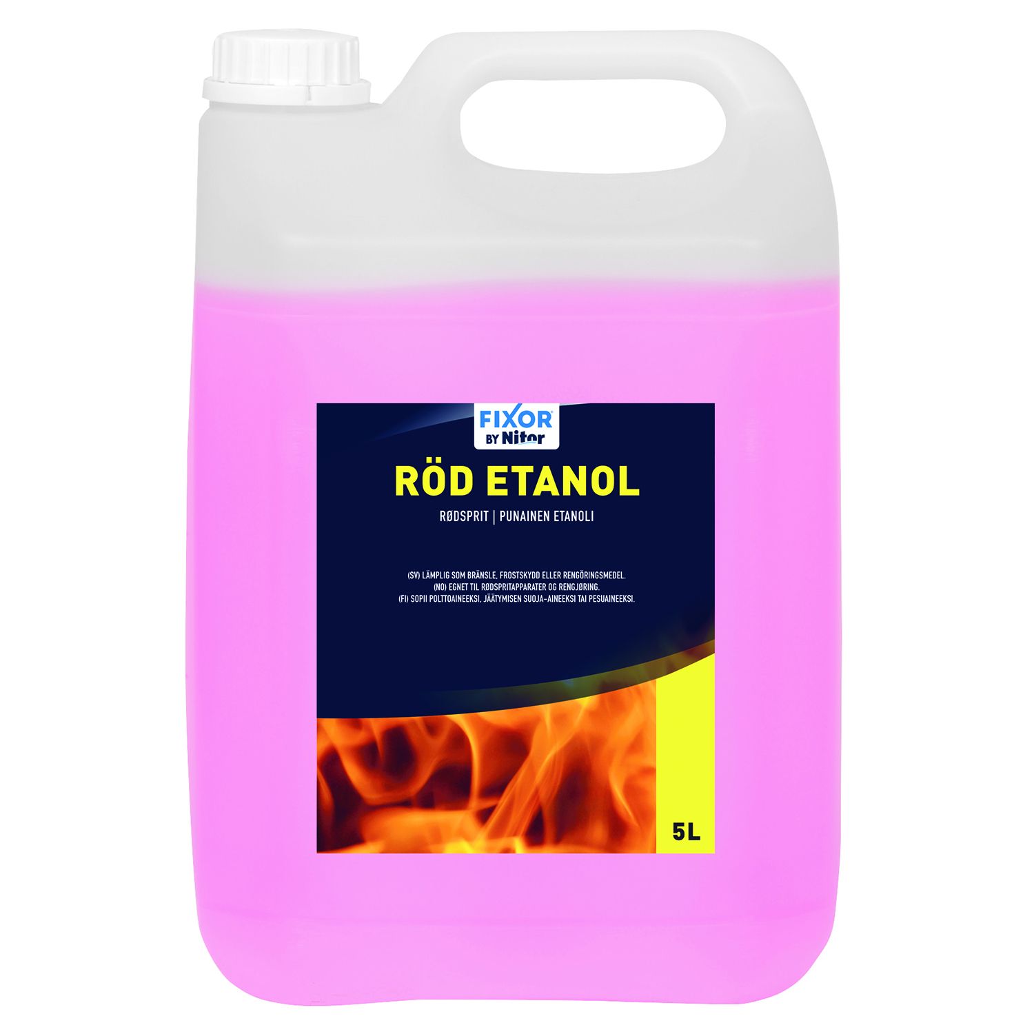 ETANOL NITOR RÖD 5L