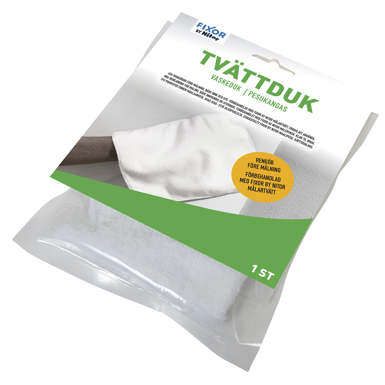TVÄTTDUK IMPREGNERAD FIXOR