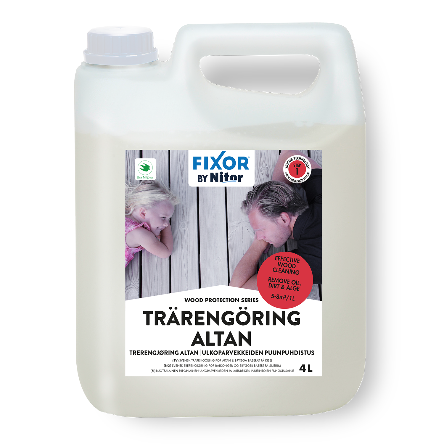 TRÄRENGÖRING WOOD CLEANER 4L
