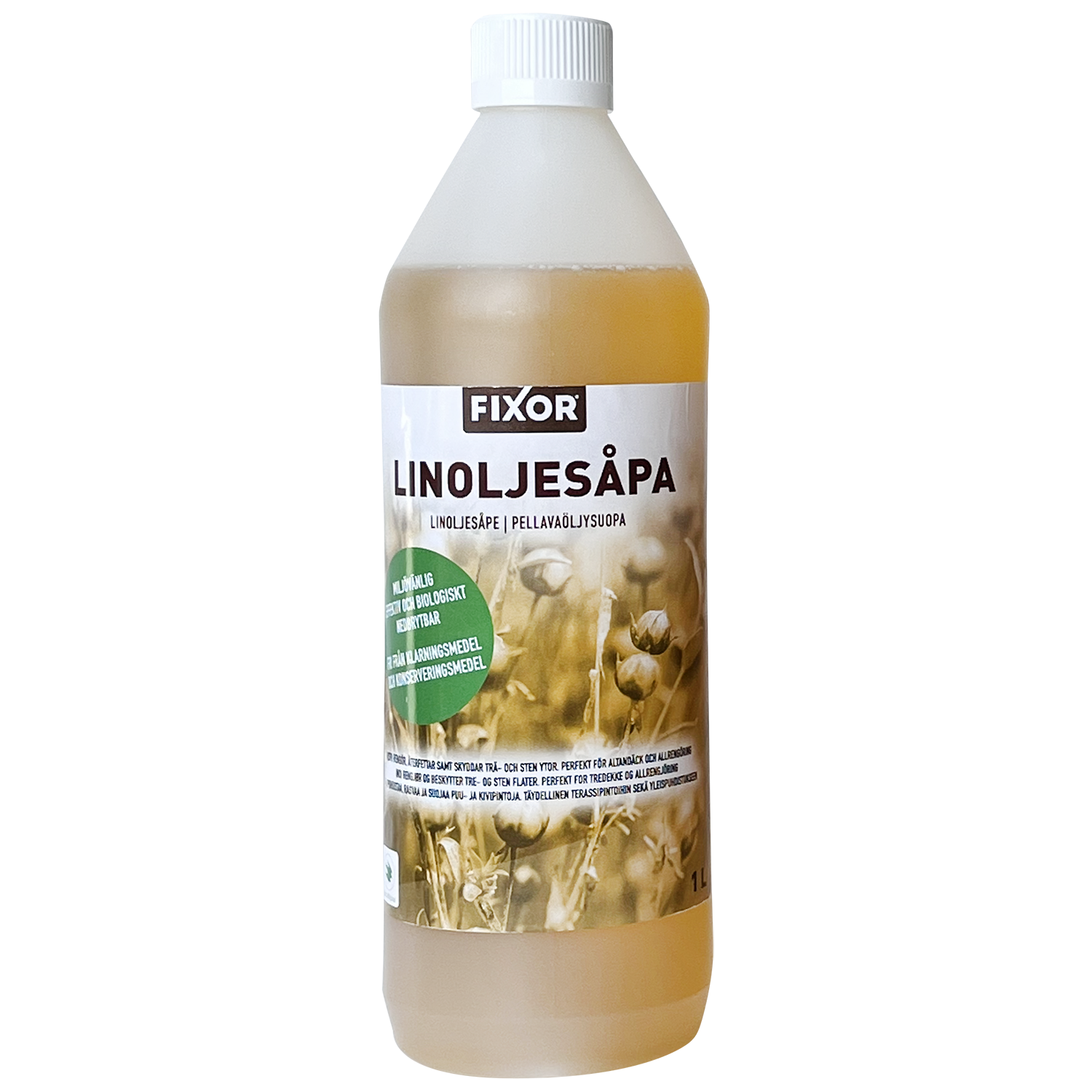 LINOLJESÅPA 1 L, FIXOR