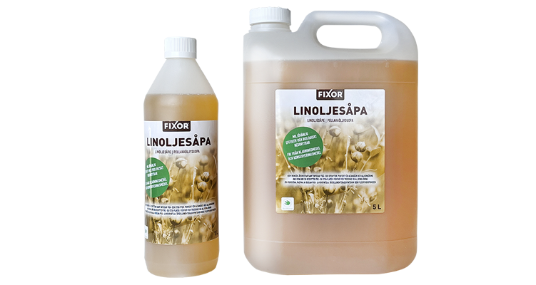 LINOLJESÅPA 5 L, FIXOR