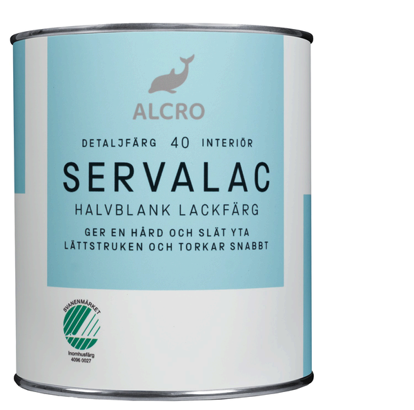 Servalac Halvblank Lackfärg