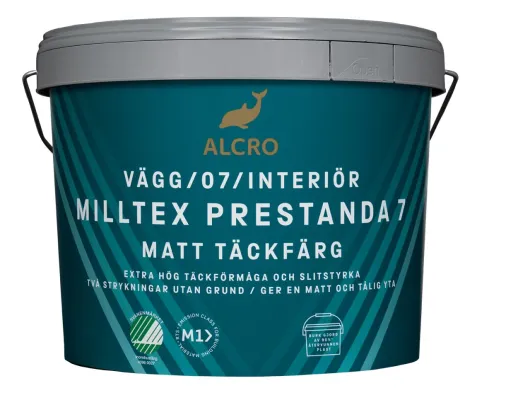 Milltex Prestanda 7 Matt Täckfärg Base C 3,6L