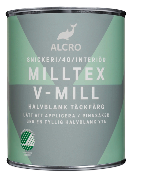 Milltex V-Mill Halvblank Täckfärg