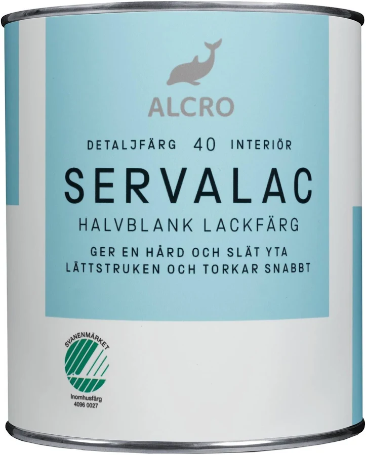 Servalac Halvblank Lackfärg